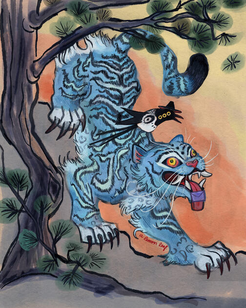 Tiger and the Crow